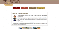 Desktop Screenshot of lukas-prokop.at
