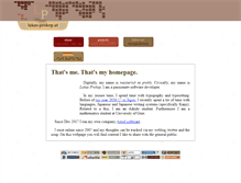 Tablet Screenshot of lukas-prokop.at
